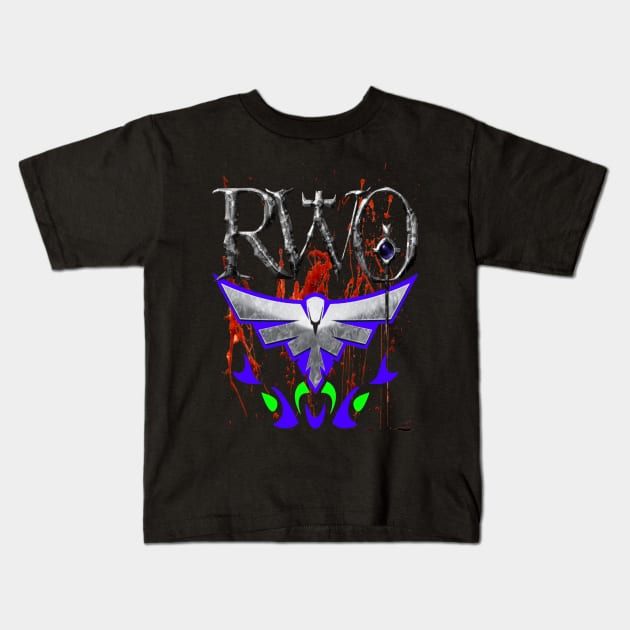 RWO BLOOD EAGLE Kids T-Shirt by BIG DAWG APPAREL